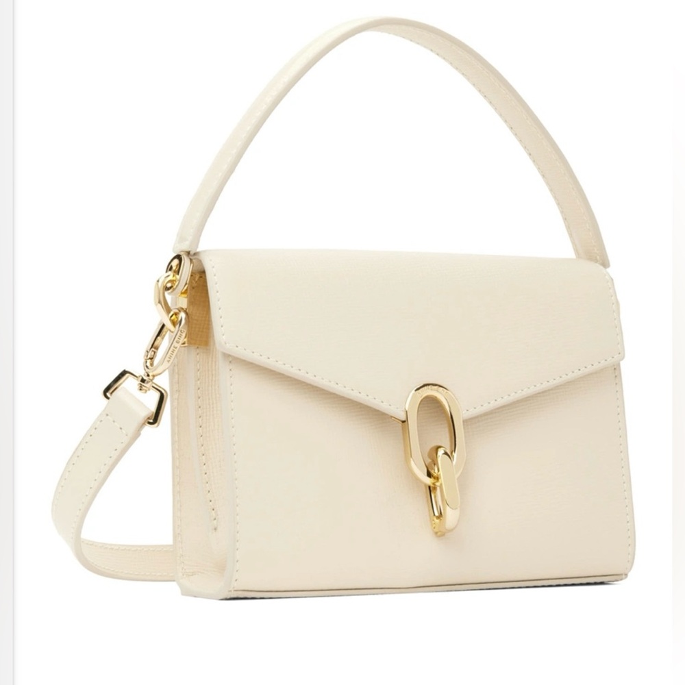 Anine Bing Mini Colette Bag (color: off white)